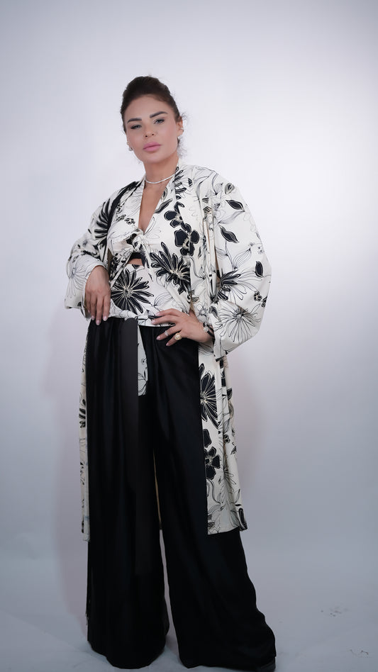 Back And White Licra