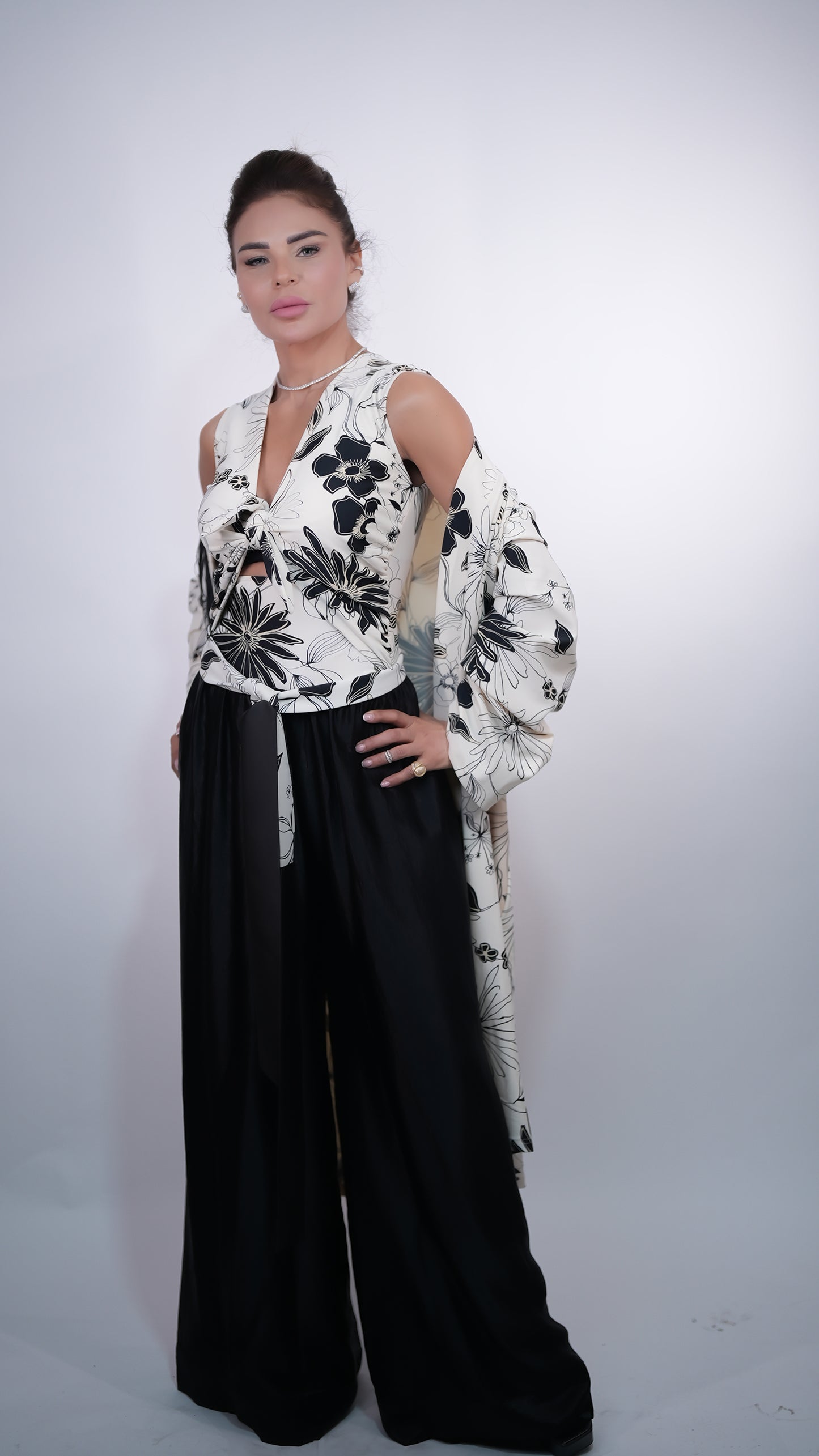 Back And White Licra