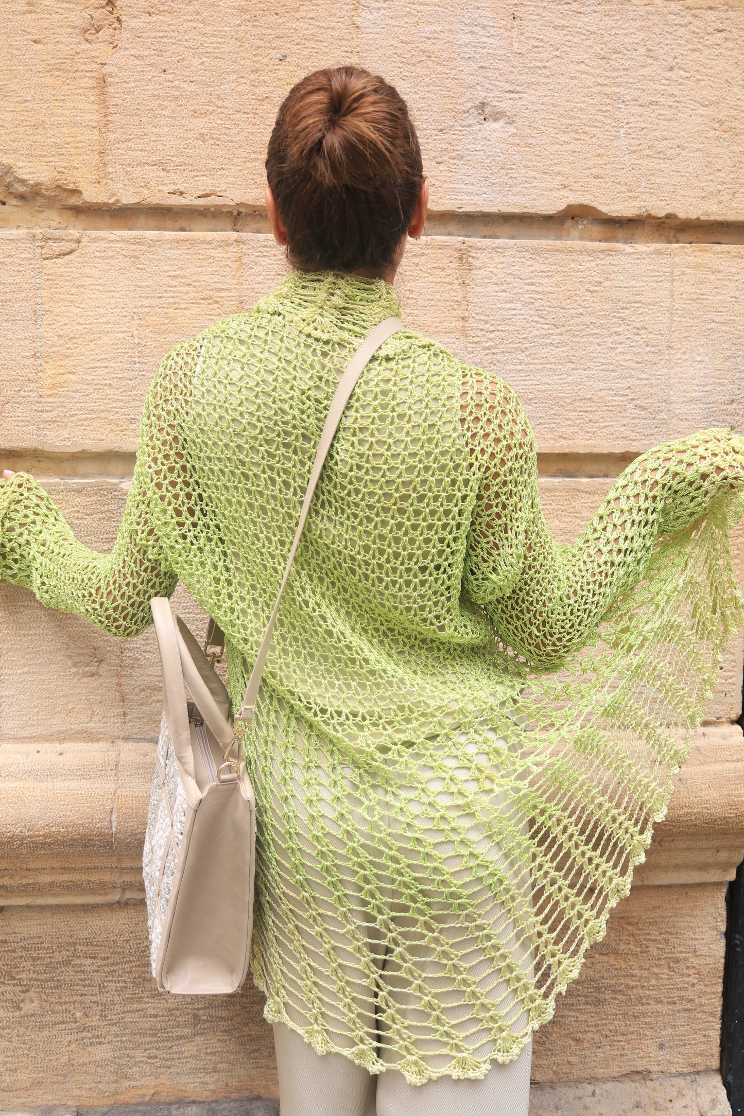 Green Feather Liquette