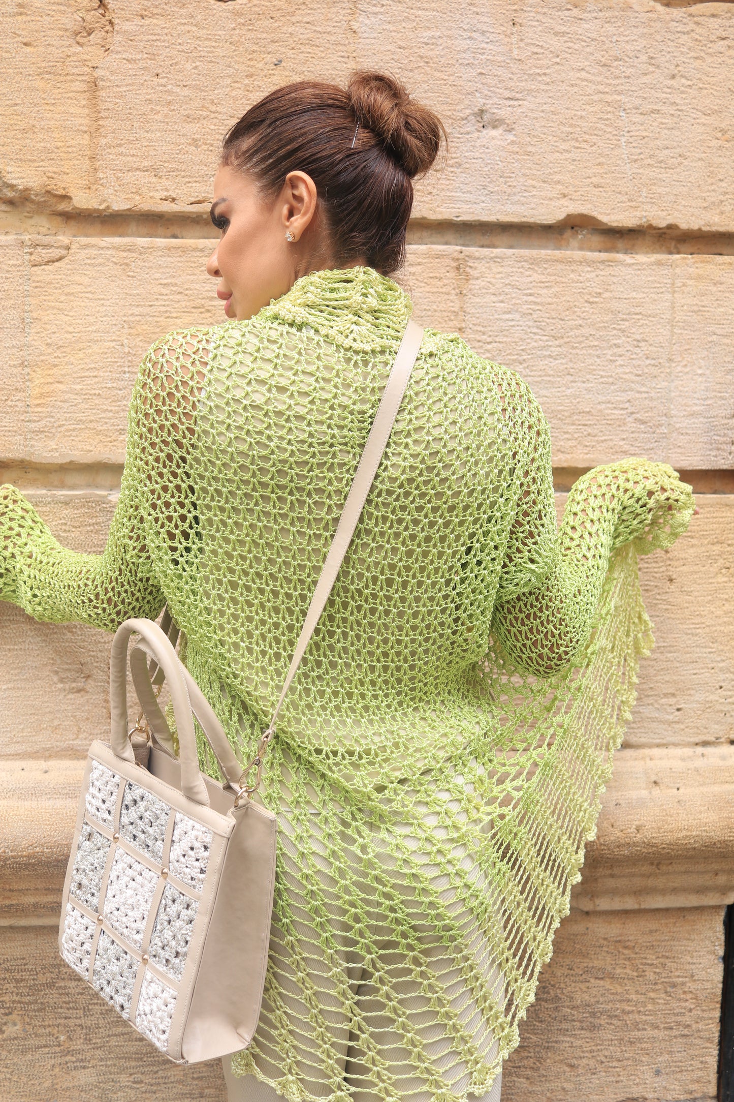 Green Feather Liquette