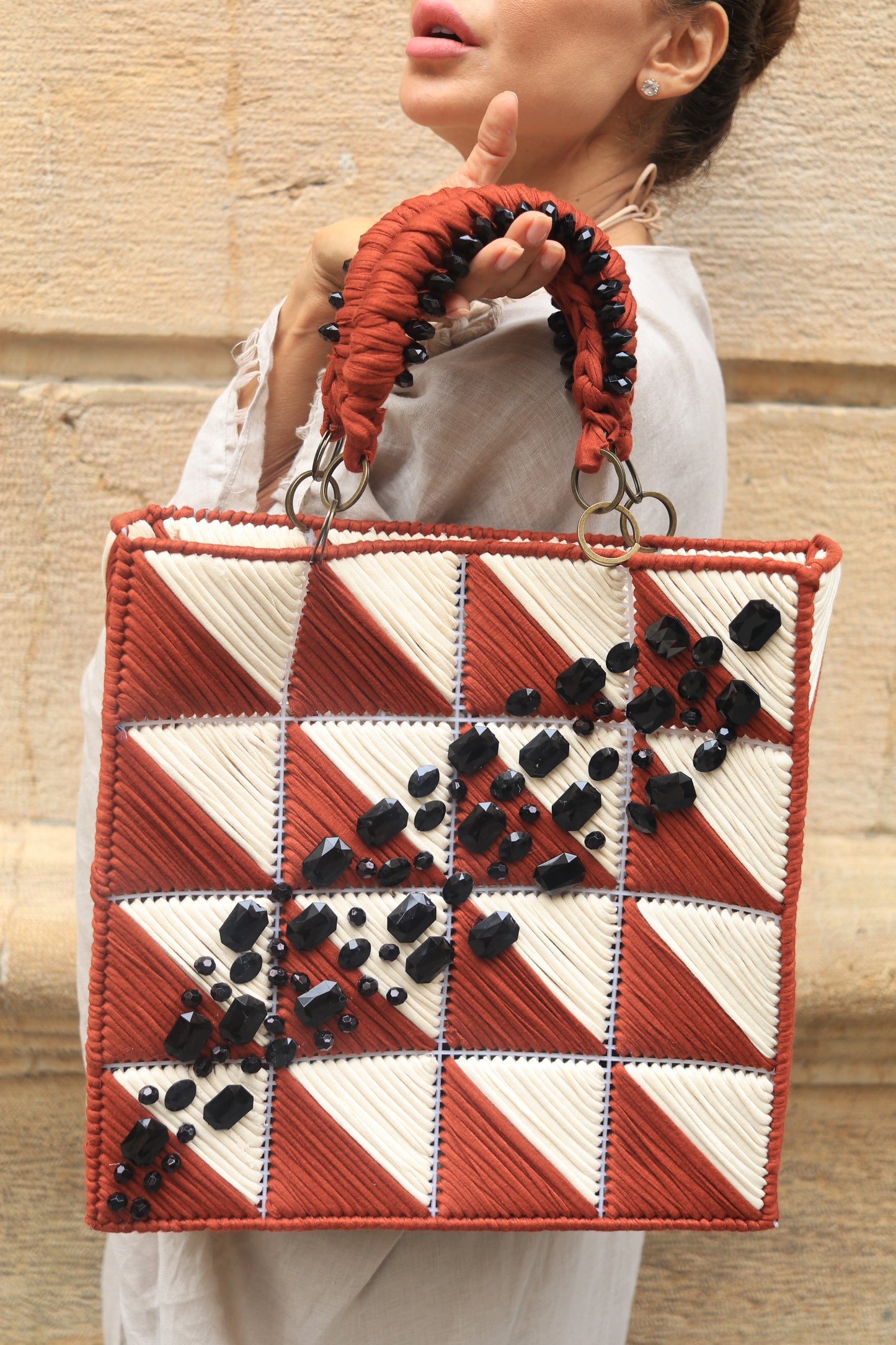 Brown and Beige - Bag