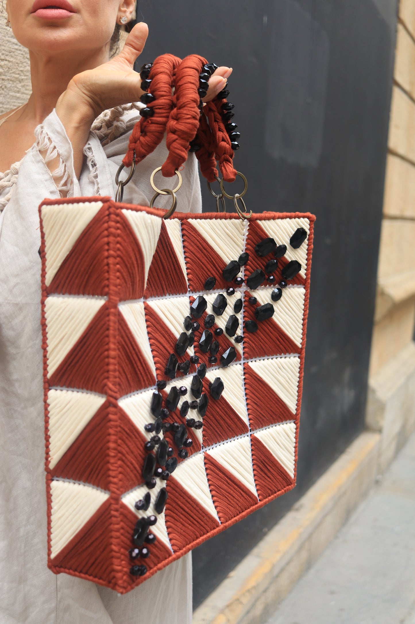 Brown and Beige - Bag