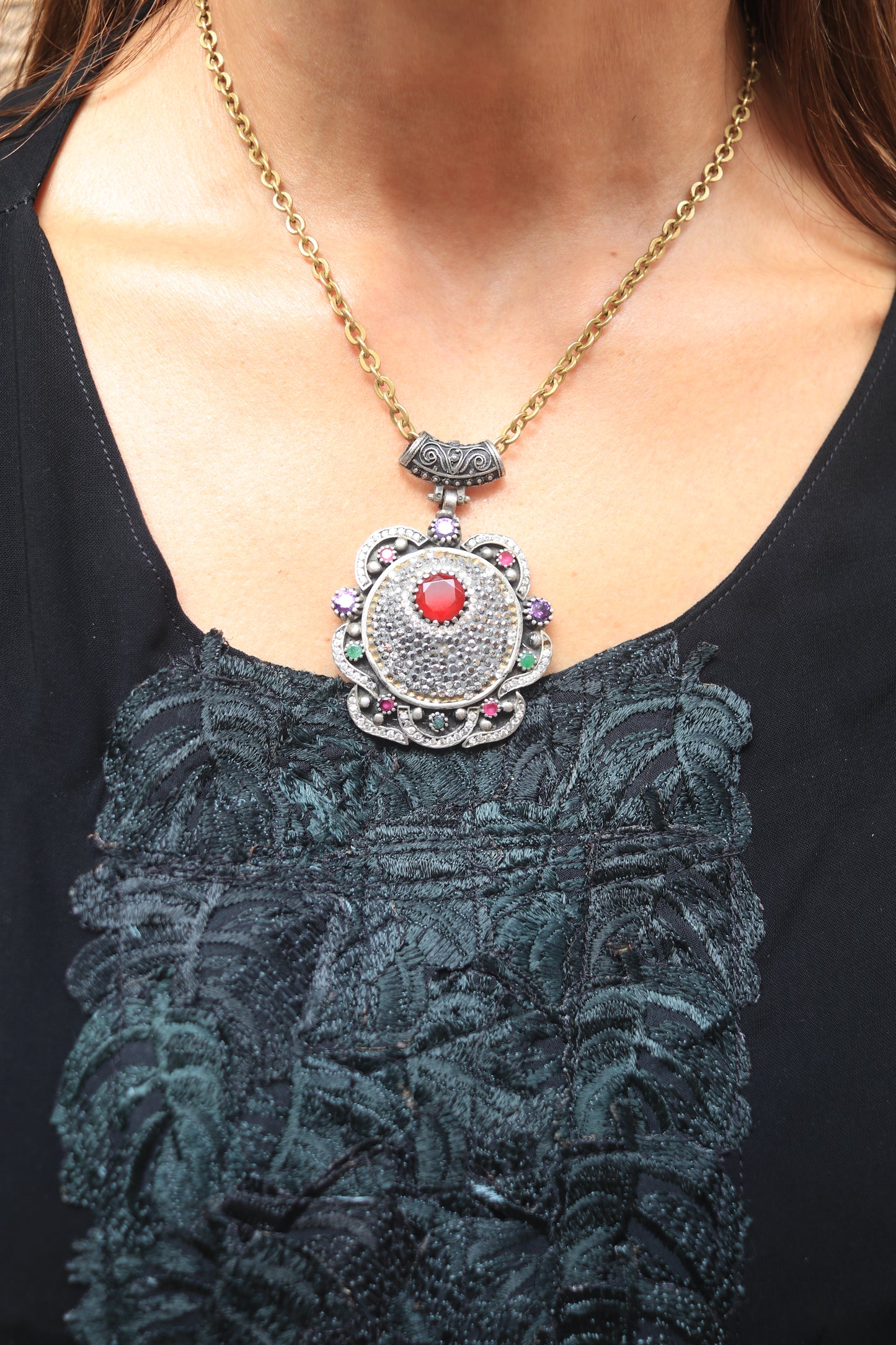 Red Stone - Neckless