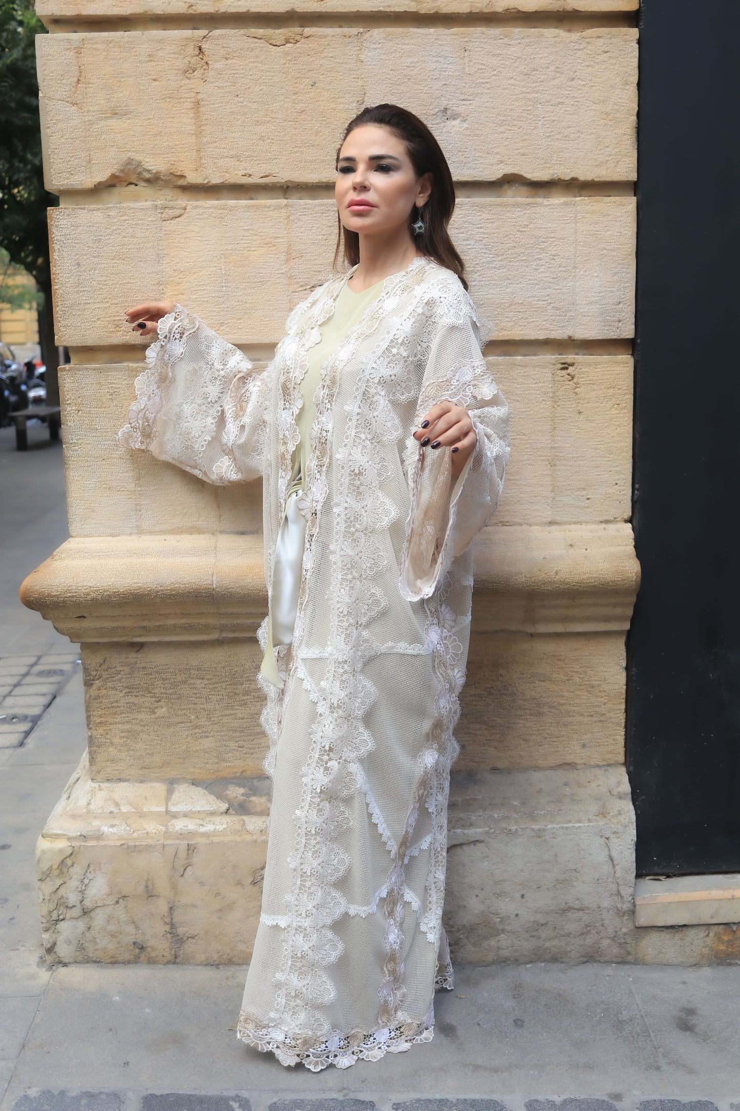 Embellished abaya