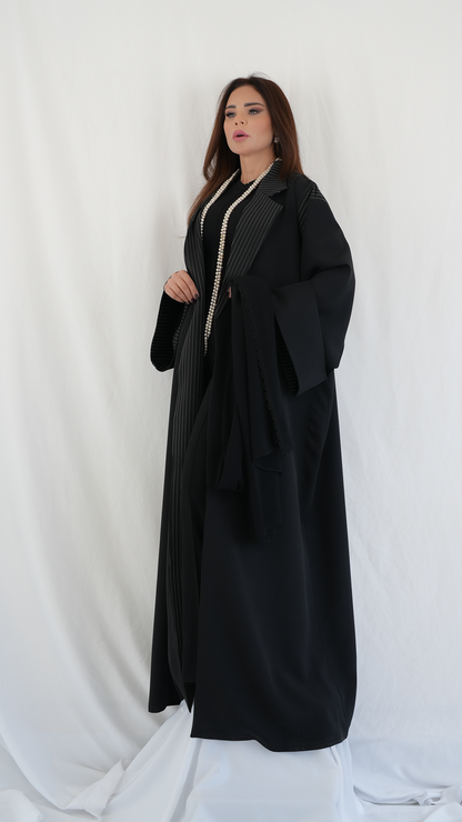Black Blazer Abaya