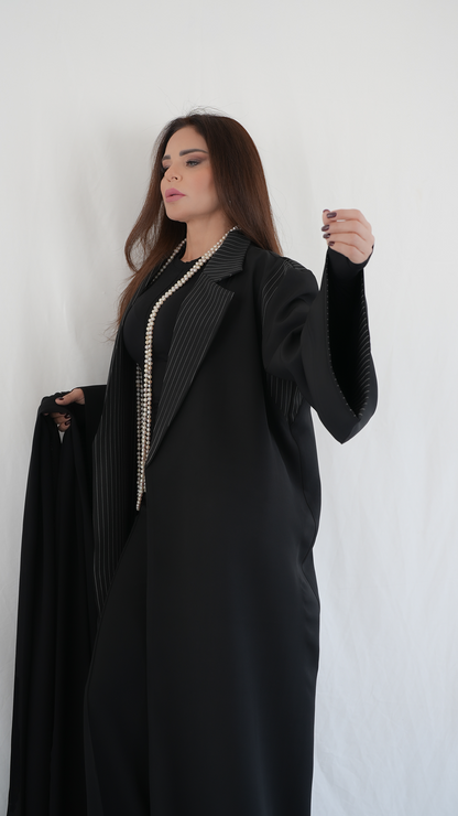 Black Blazer Abaya
