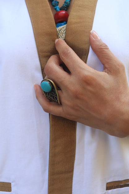 Blue Stone Ring