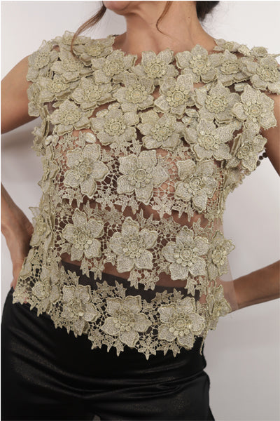 3D Flower Top